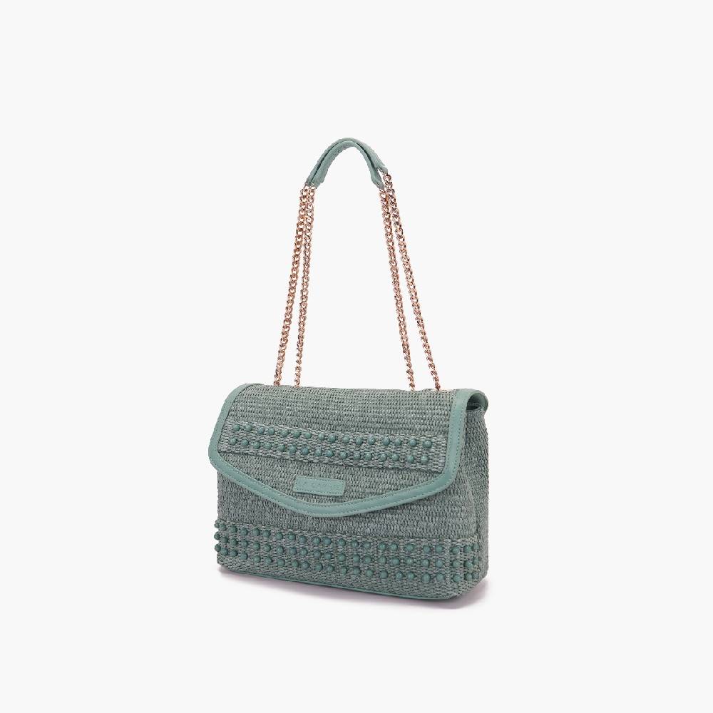 La Carrie BORSA A SPALLA MALIBU GREEN Prezzo Ridotto