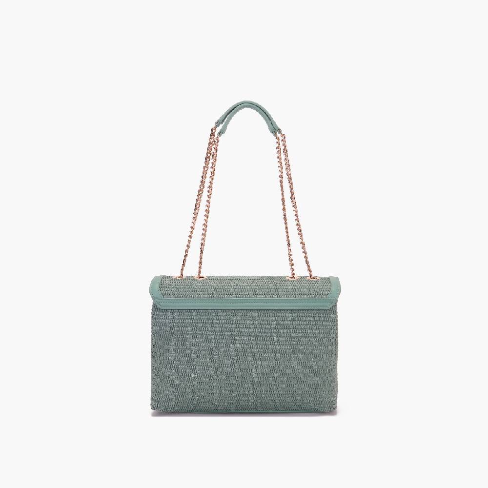 La Carrie BORSA A SPALLA MALIBU GREEN Prezzo Ridotto