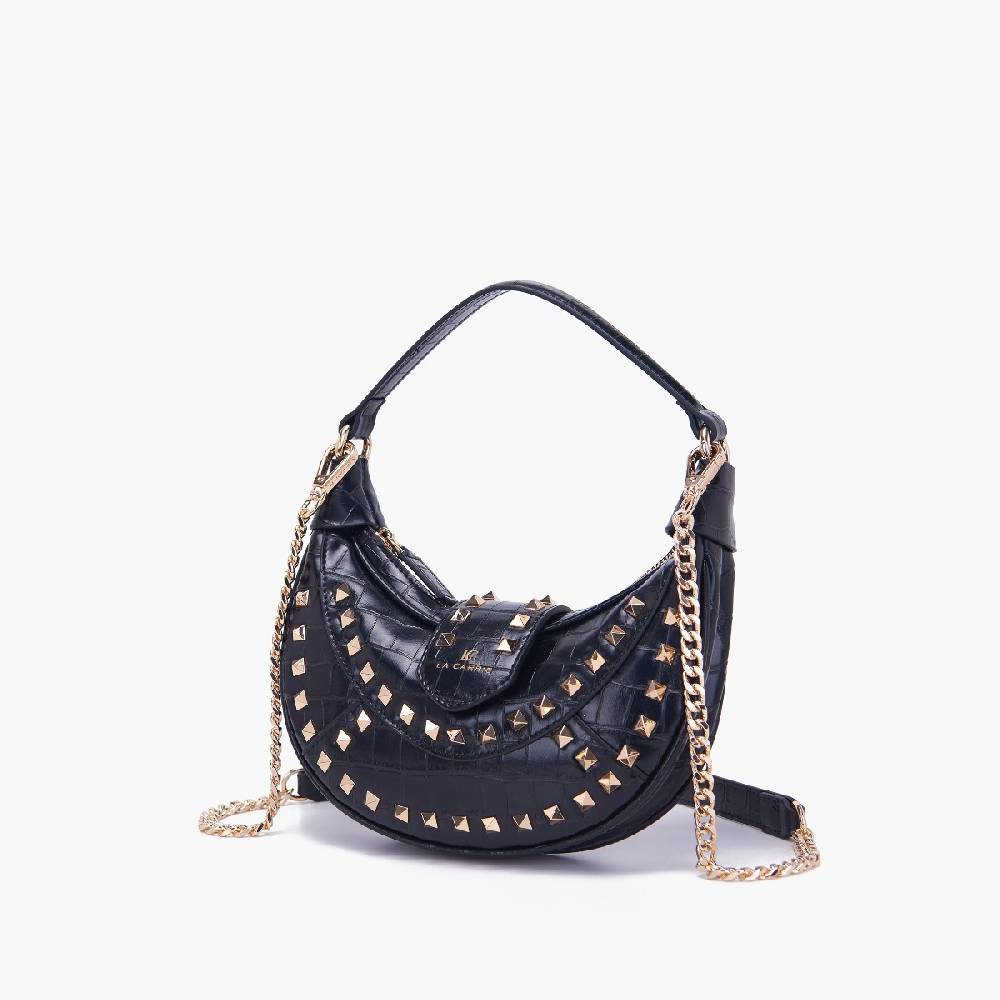 La Carrie BORSA A MANO THUNDER NERA Vendita Calda
