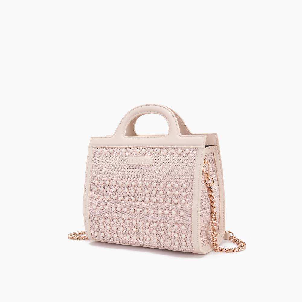 La Carrie BORSA SHOPPING MALIBU PINK Nuovo