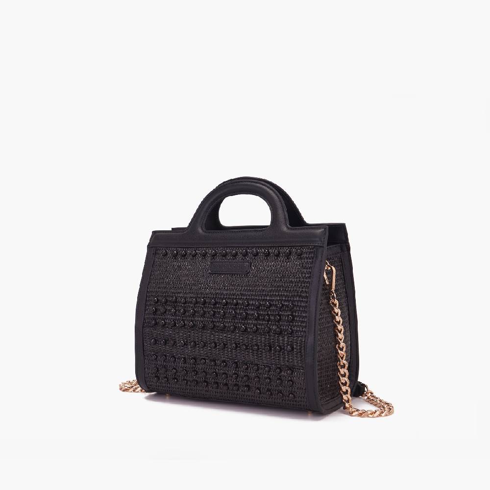 La Carrie BORSA SHOPPING MALIBU NERA Qualità