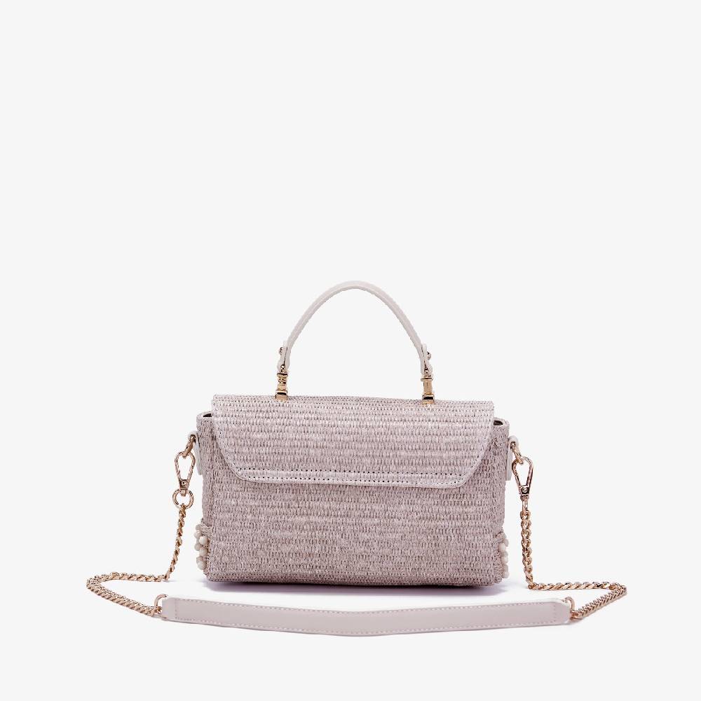 La Carrie BORSA A MANO MALIBU IVORY Vendita