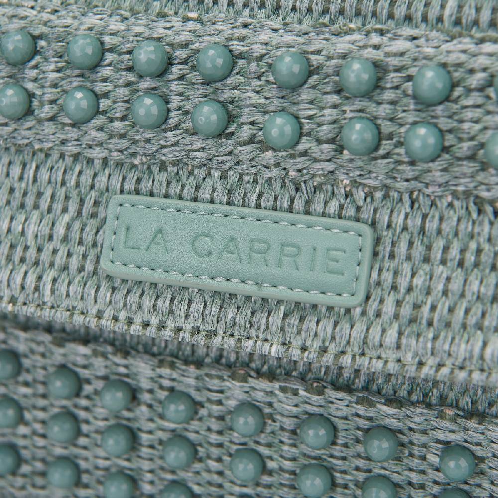 La Carrie BORSA A MANO MALIBU GREEN Spedizione Gratuita