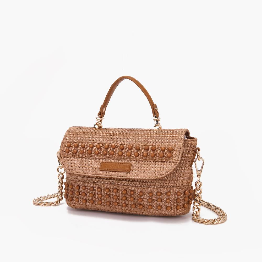 La Carrie BORSA A MANO MALIBU CUOIO Pezzi Unici