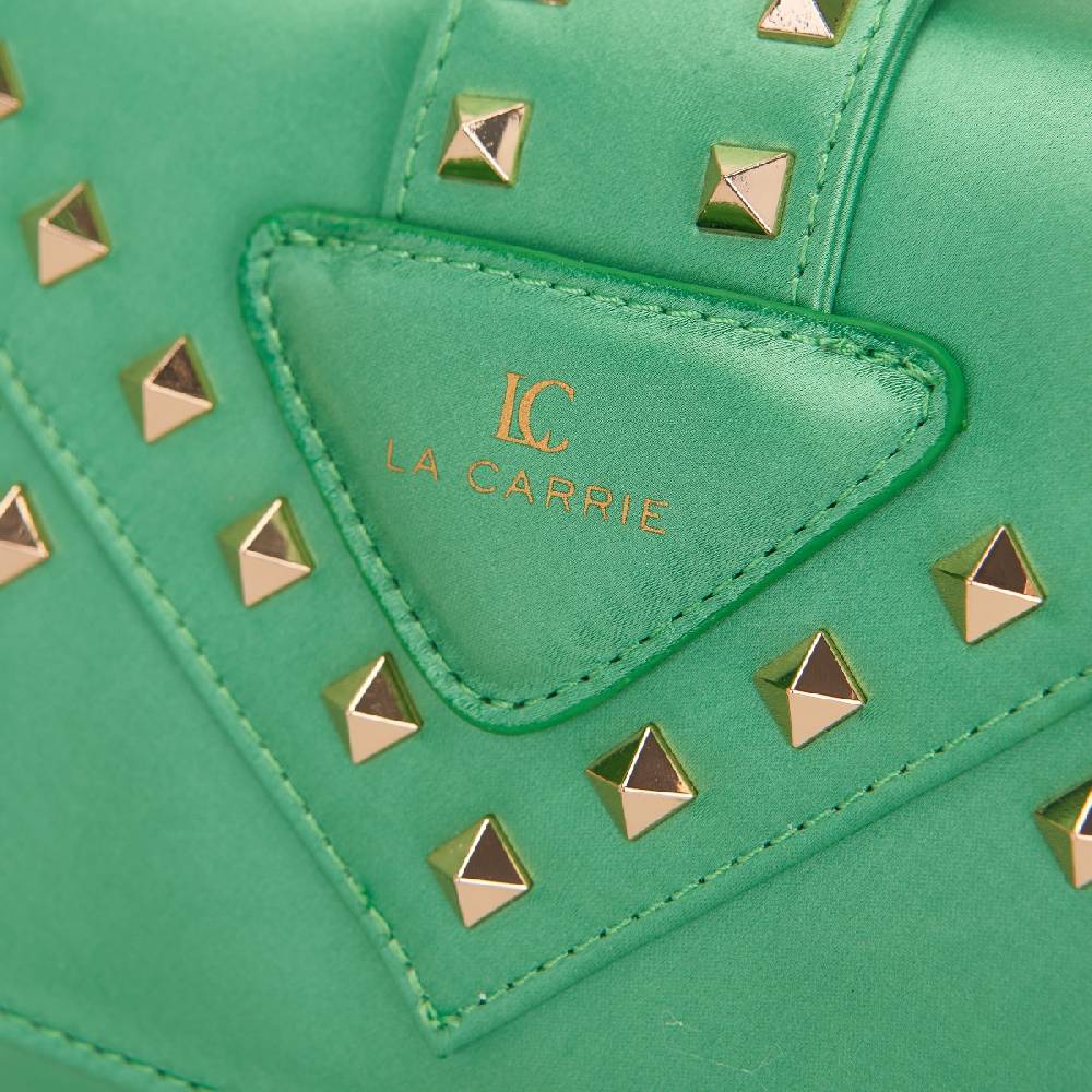 La Carrie BORSA A MANO THUNDER GREEN Consegna Veloce