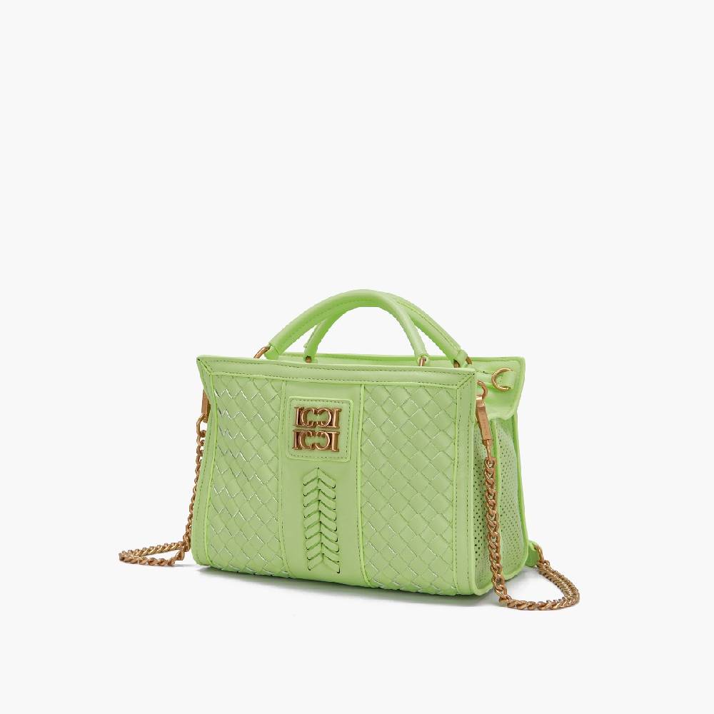 La Carrie BORSA SHOPPING PATAGONIA LIME Presa