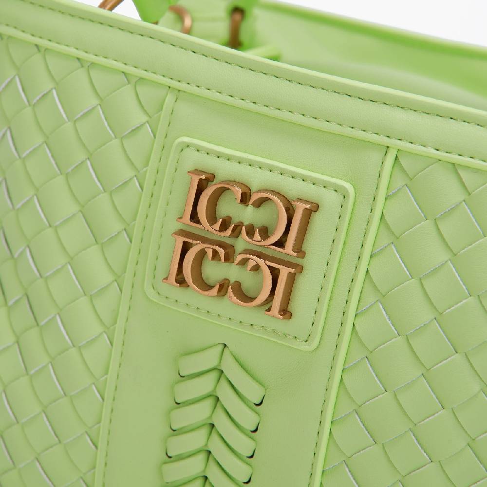 La Carrie BORSA SHOPPING PATAGONIA LIME Presa