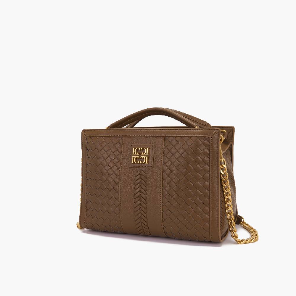 La Carrie BORSA SHOPPING PATAGONIA DARK BROWN Convenienza