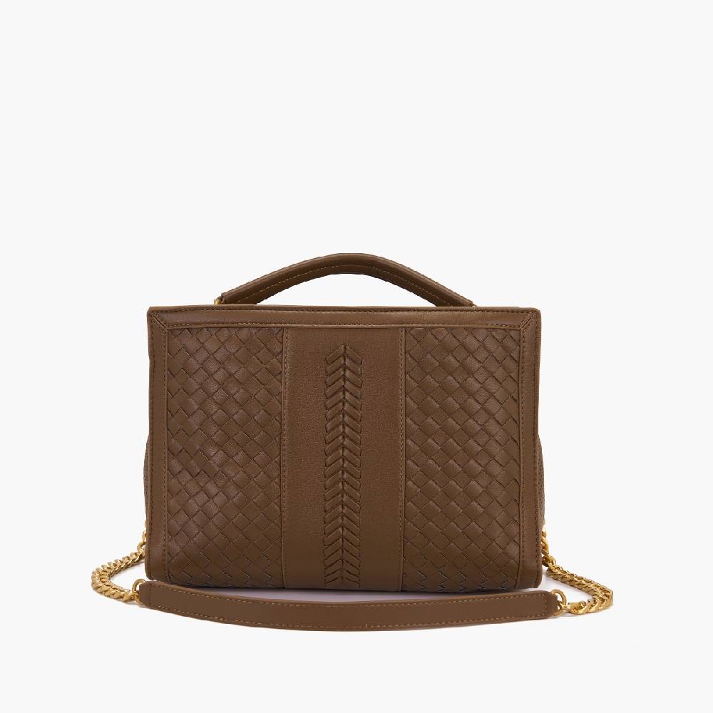 La Carrie BORSA SHOPPING PATAGONIA DARK BROWN Convenienza