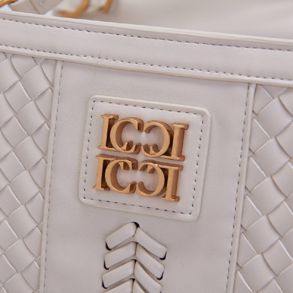 La Carrie BORSA SHOPPING PATAGONIA IVORY Novità