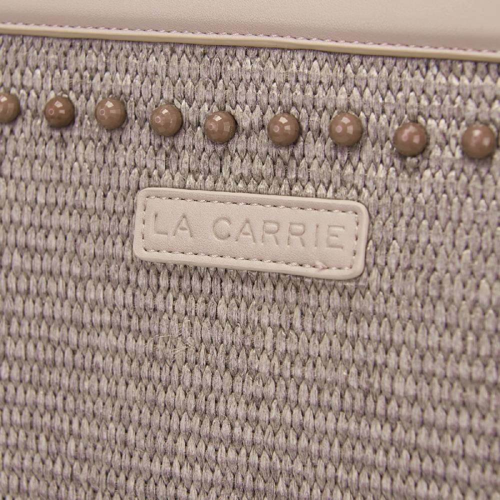 La Carrie BORSA SHOPPING MALIBU IVORY Sconto