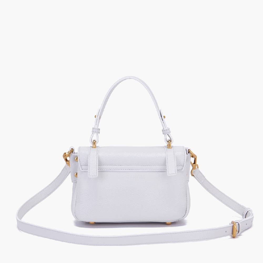 La Carrie BORSA SHOPPING ATENA IVORY Spedizione Gratuita