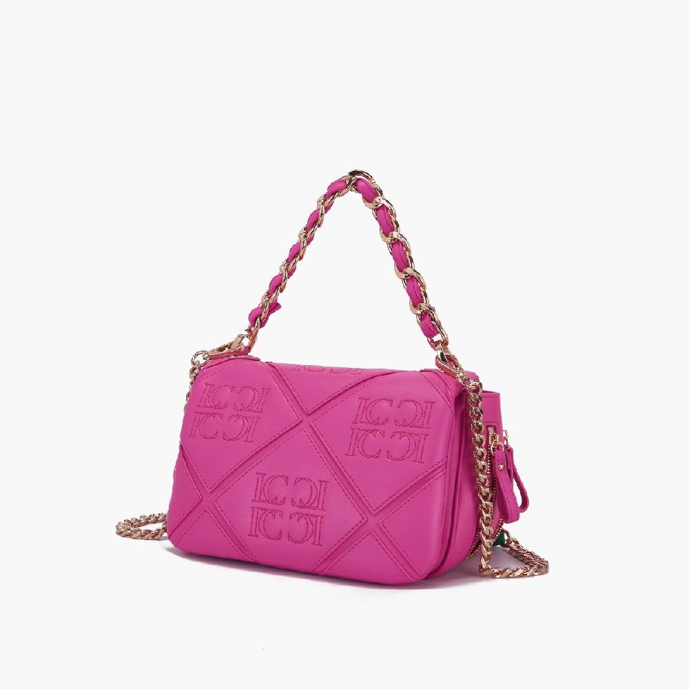 La Carrie BORSA A SPALLA PICHT FUXIA Qualità Garantita