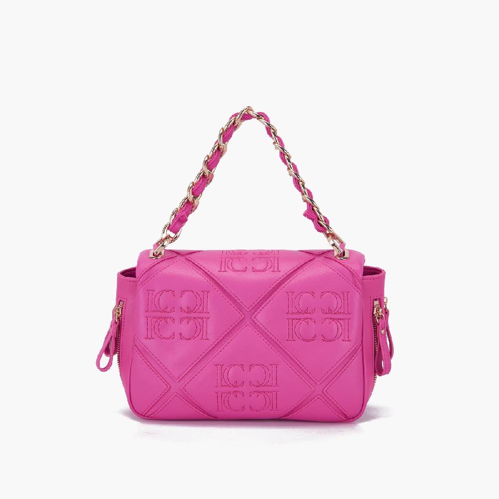 La Carrie BORSA A SPALLA PICHT FUXIA Qualità Garantita