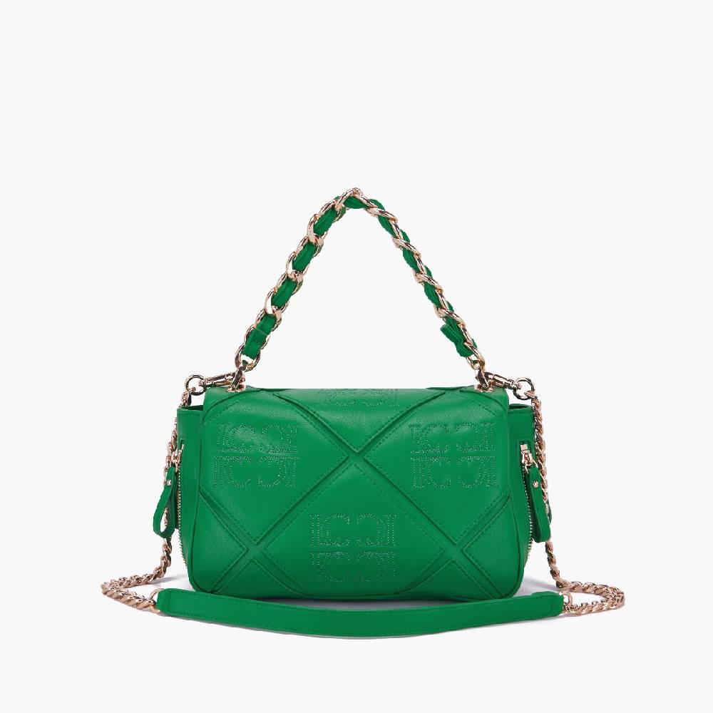 La Carrie BORSA A SPALLA PICHT DARK GREEN Negozi Online
