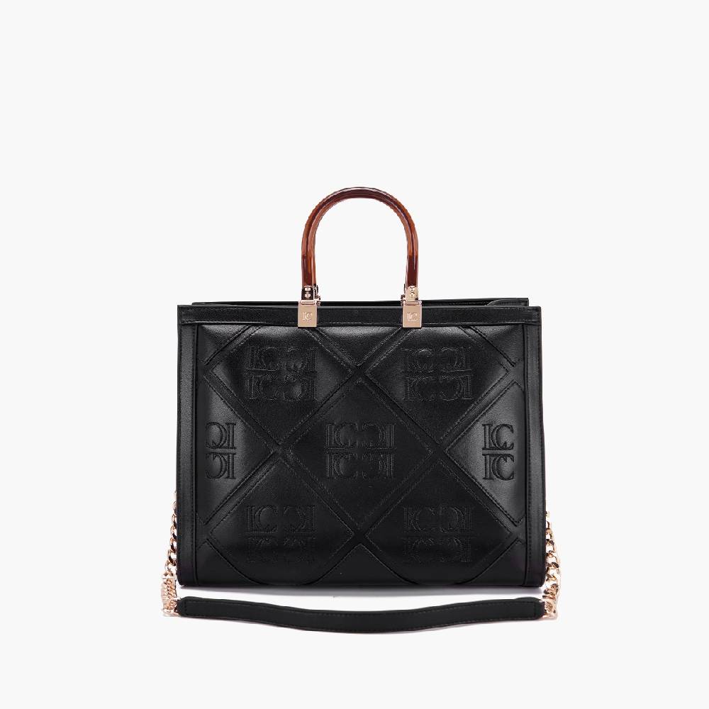La Carrie BORSA SHOPPING PICHT NERA Consegna Veloce