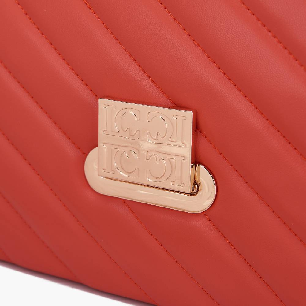 La Carrie BORSA A SPALLA TOUCHY ORANGE Affare Del Giorno