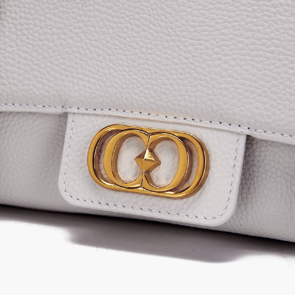 La Carrie BORSA SHOPPING ATENA IVORY In Vendita