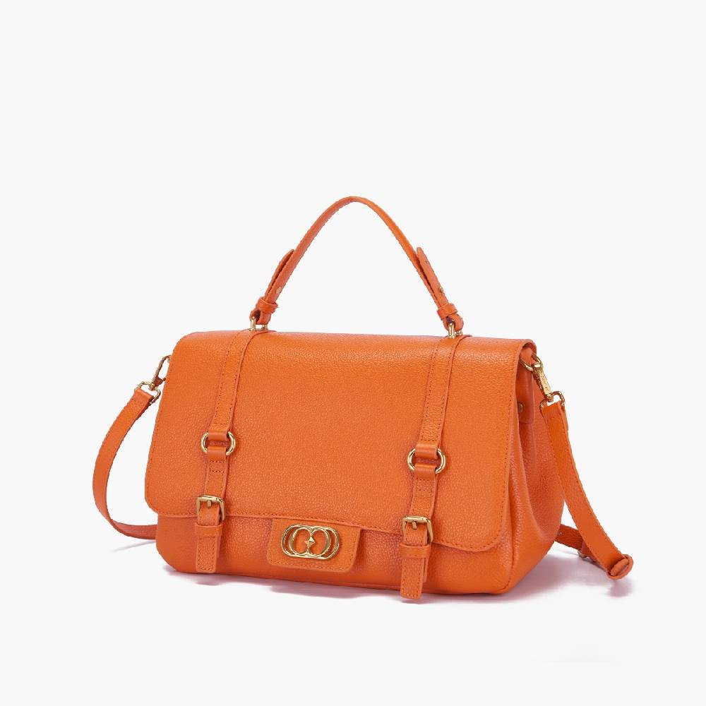 La Carrie BORSA SHOPPING ATENA ORANGE Vendite Flash