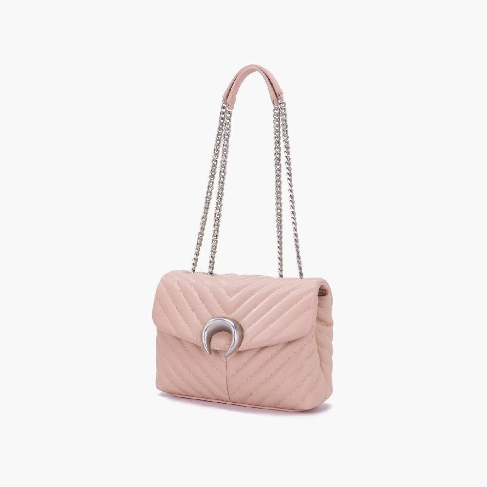 La Carrie BORSA A SPALLA MOONLIGHT PINK Officina