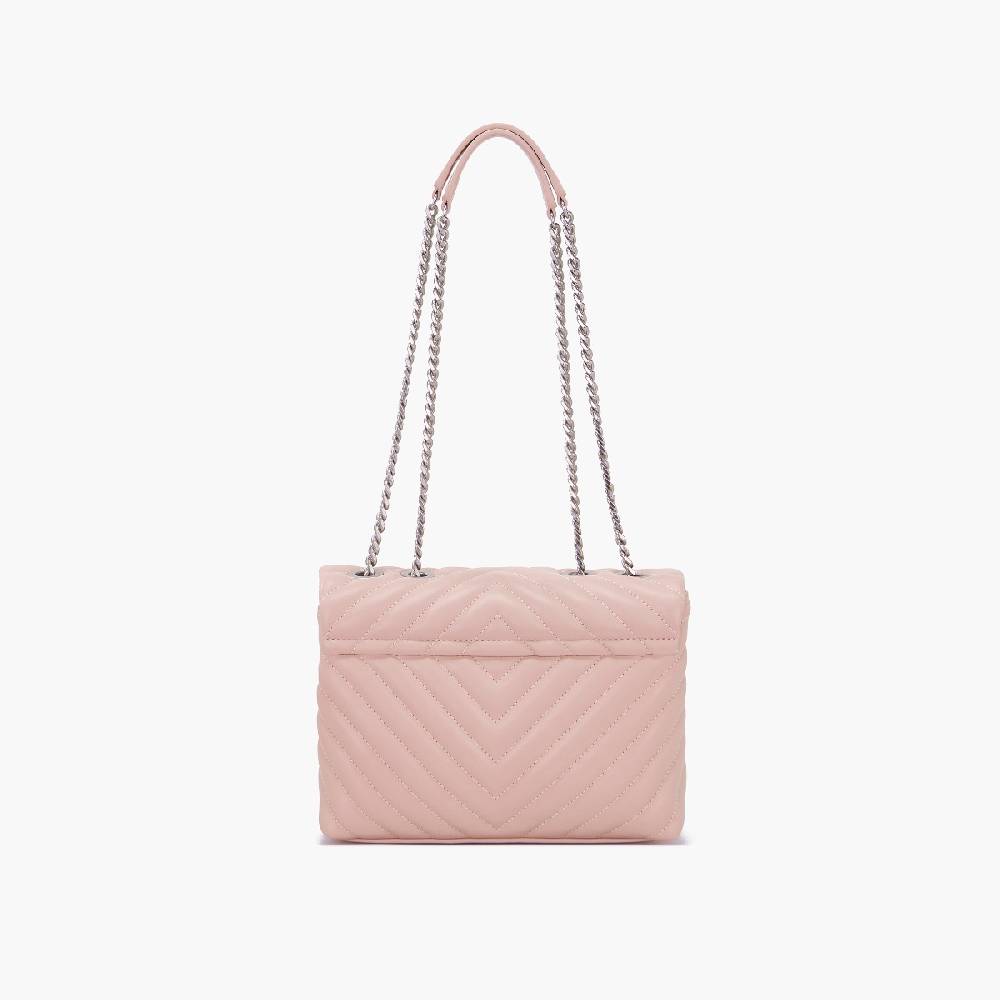 La Carrie BORSA A SPALLA MOONLIGHT PINK Officina
