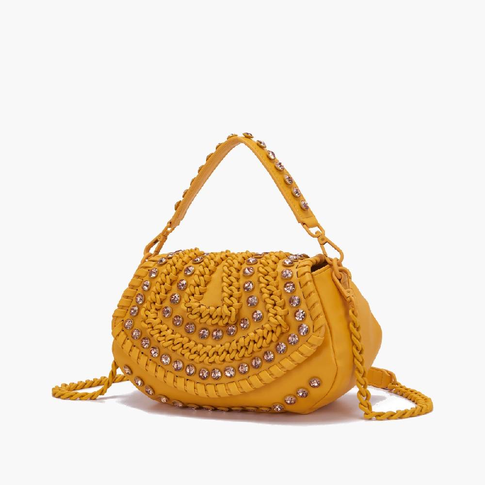 La Carrie BORSA A MANO ANDROMEDA YELLOW Fino Al -60%