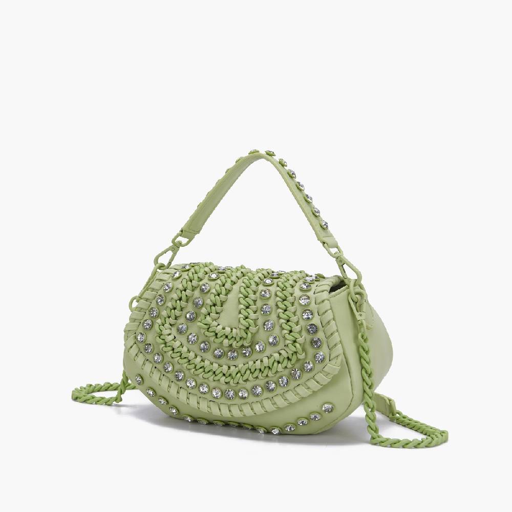 La Carrie BORSA A MANO ANDROMEDA LIME Prezzo Ridotto