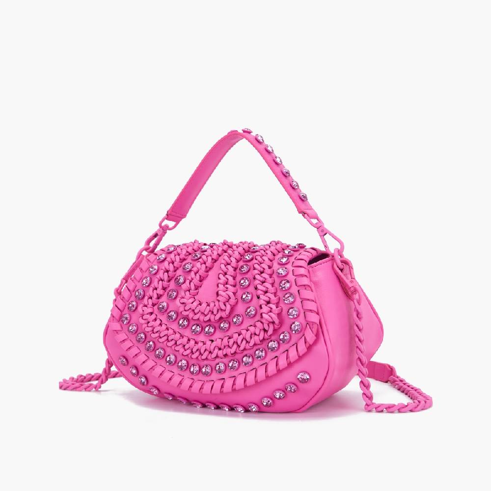 La Carrie BORSA A MANO ANDROMEDA FUXIA Sottocosto