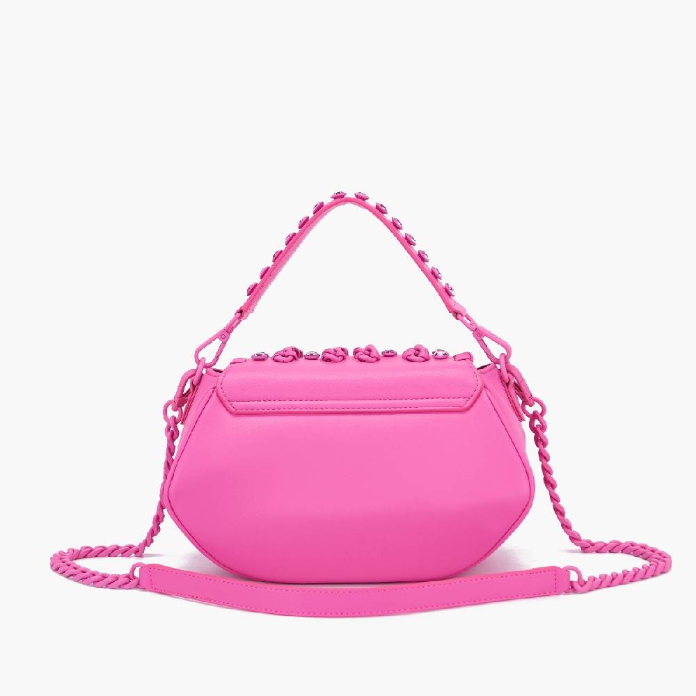 La Carrie BORSA A MANO ANDROMEDA FUXIA Sottocosto