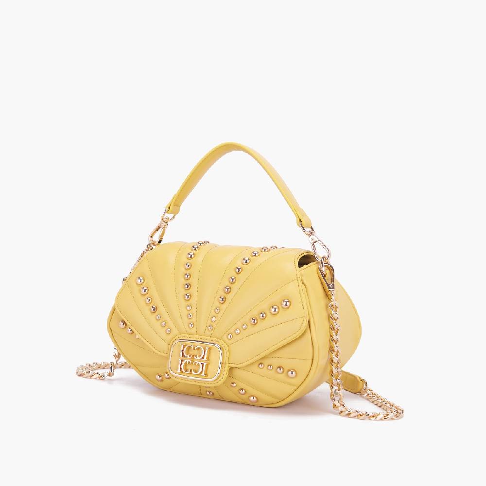 La Carrie BORSA A MANO OYSTER YELLOW Convenienza