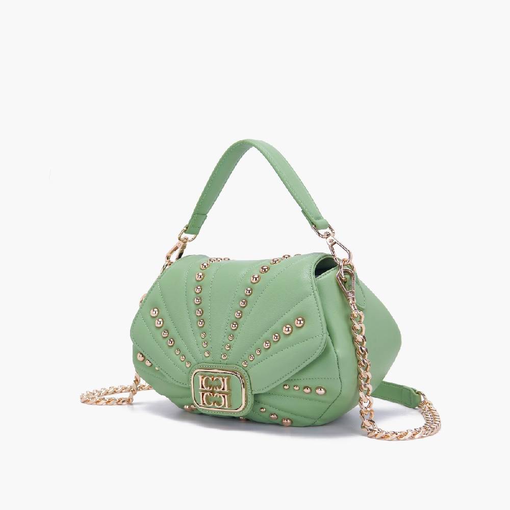 La Carrie BORSA A MANO OYSTER PISTACCHIO Novità