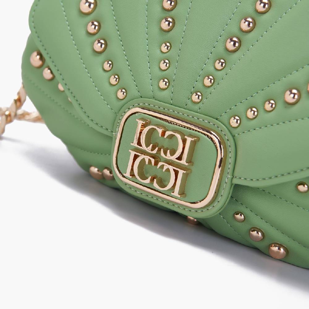 La Carrie BORSA A MANO OYSTER PISTACCHIO Novità