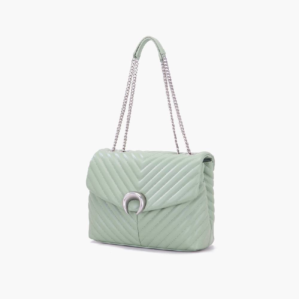 La Carrie BORSA A SPALLA MOONLIGHT SAGE Italia