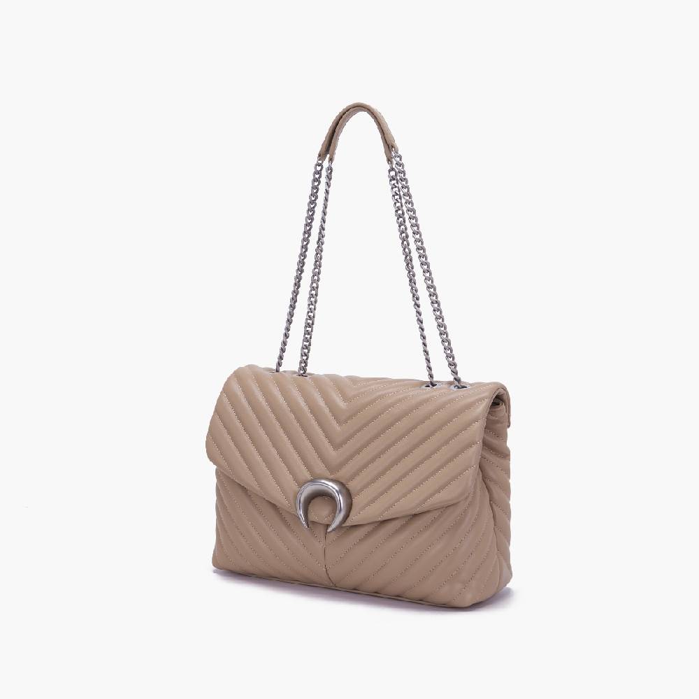 La Carrie BORSA A SPALLA MOONLIGHT TAUPE Offerta