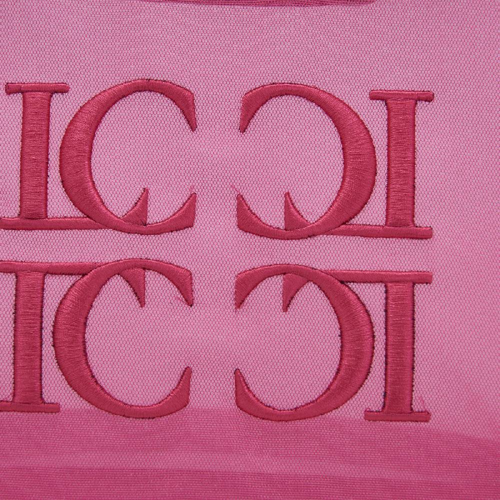 La Carrie BORSA SHOPPING SQUARE PINK Vendita Economica