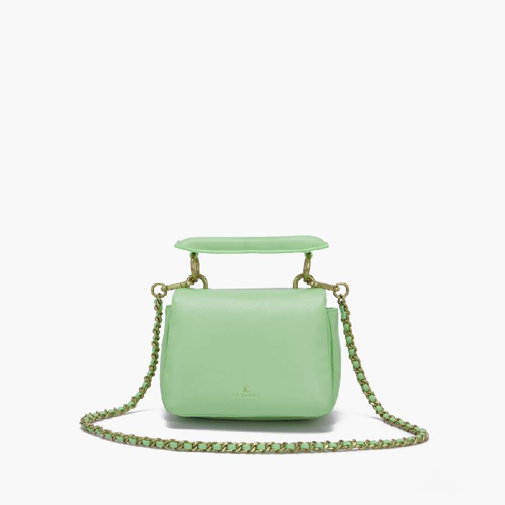 La Carrie BORSA A SPALLA MOONLIGHT LIME Moda