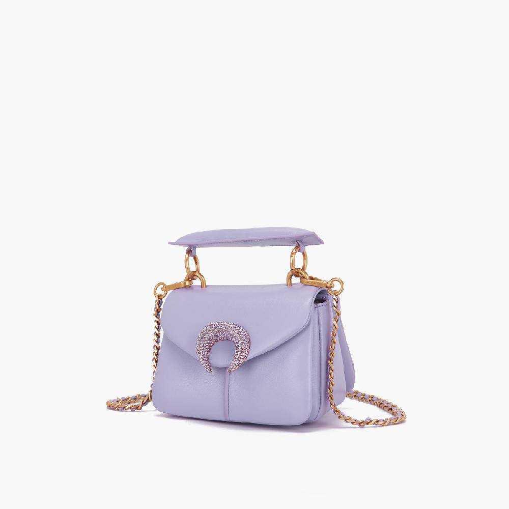 La Carrie BORSA A SPALLA MOONLIGHT LILLA 2025
