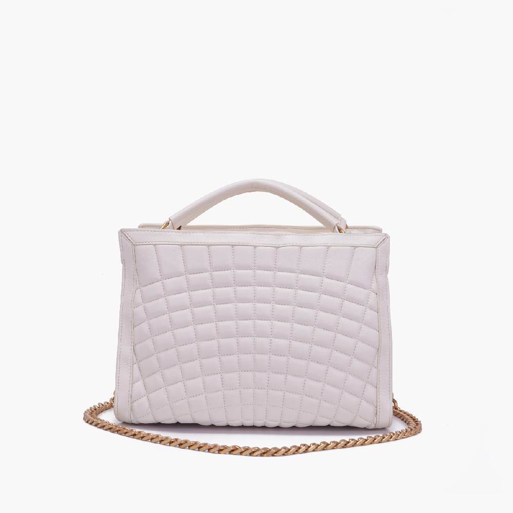 La Carrie BORSA SHOPPING MAREA IVORY Sottocosto