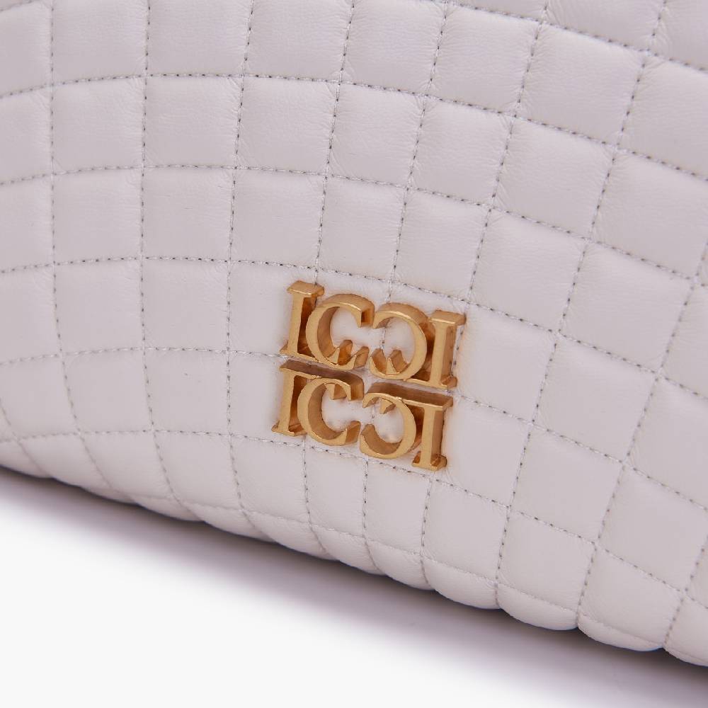 La Carrie BORSA SHOPPING MAREA IVORY Sottocosto