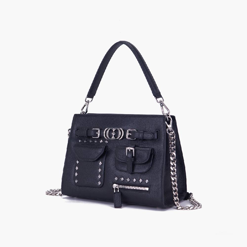 La Carrie BORSA SHOPPING ROCK NERA Economico