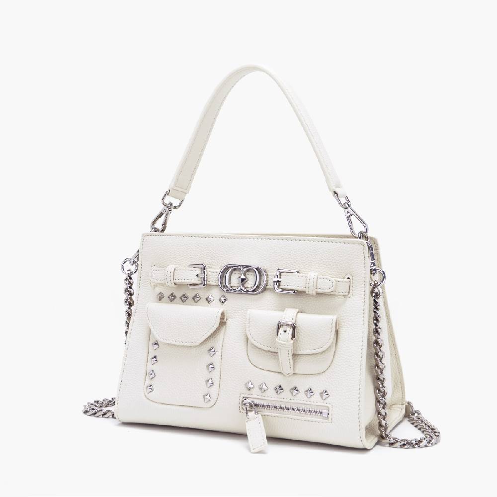 La Carrie BORSA SHOPPING ROCK IVORY Online