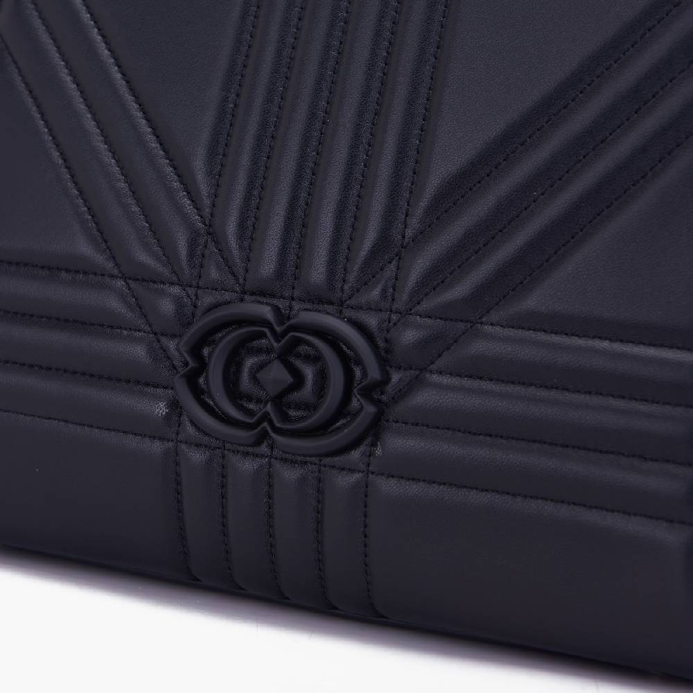 La Carrie BORSA SHOPPING GRATE NERA Offerte