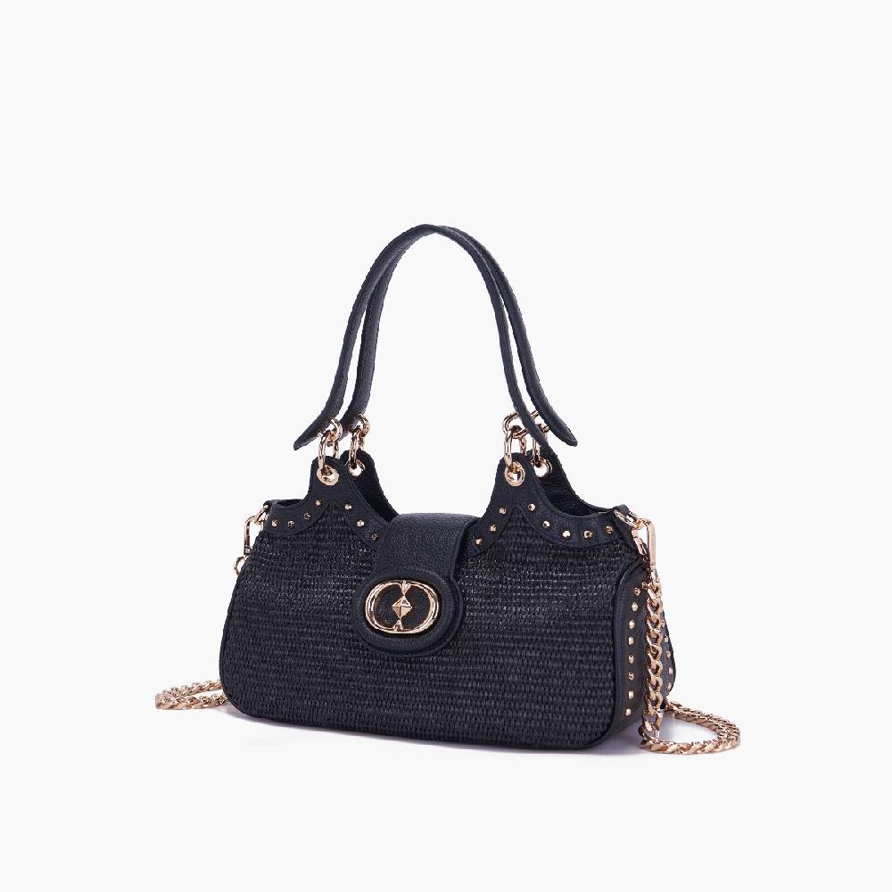 La Carrie BORSA A MANO ROMANTIC NERA Italy