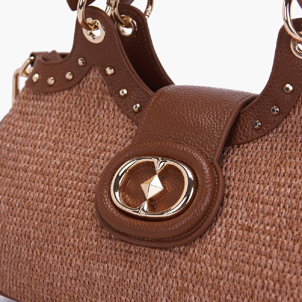 La Carrie BORSA A MANO ROMANTIC BRANDY 2025
