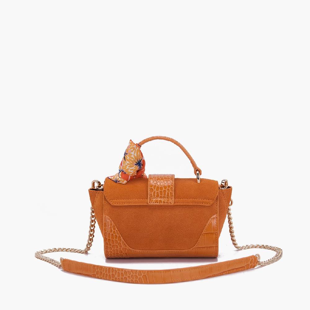 La Carrie MINI BORSA A MANO TEMPEST ARANCIONE Sottocosto
