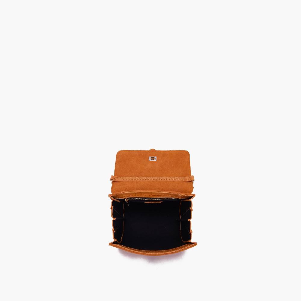 La Carrie MINI BORSA A MANO TEMPEST ARANCIONE Sottocosto