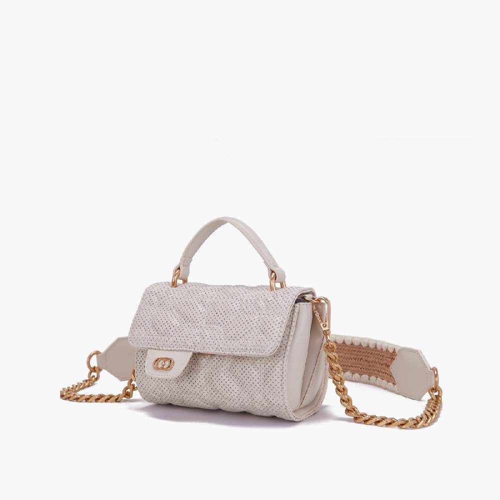 La Carrie MINI BORSA A MANO TOUCHY IVORY Sconto