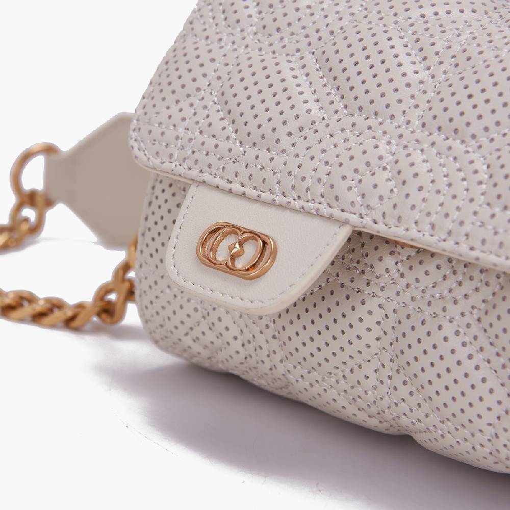 La Carrie MINI BORSA A MANO TOUCHY IVORY Sconto