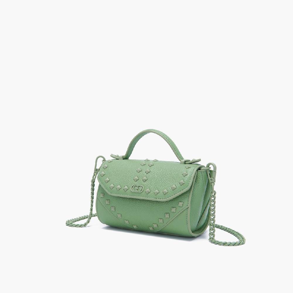 La Carrie MINI BORSA A MANO FRIVOLOUS PISTACCHIO Promozione temporanea