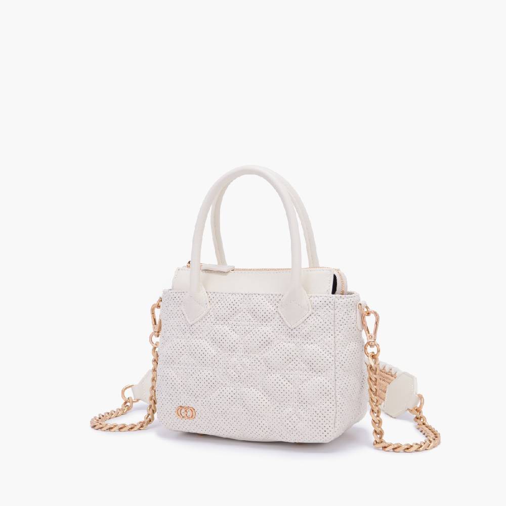La Carrie MINI BORSA A MANO TOUCHY IVORY Vendita Calda